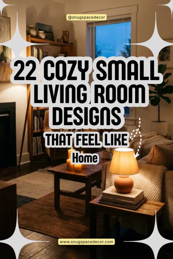22 Cozy Small Living Room Designs That Feel Like Home